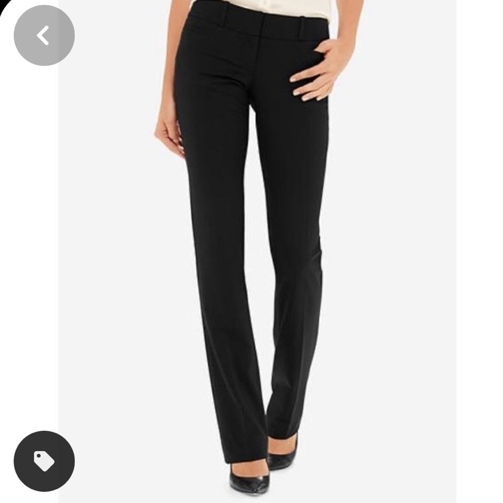 The limited drew cut suit trousers